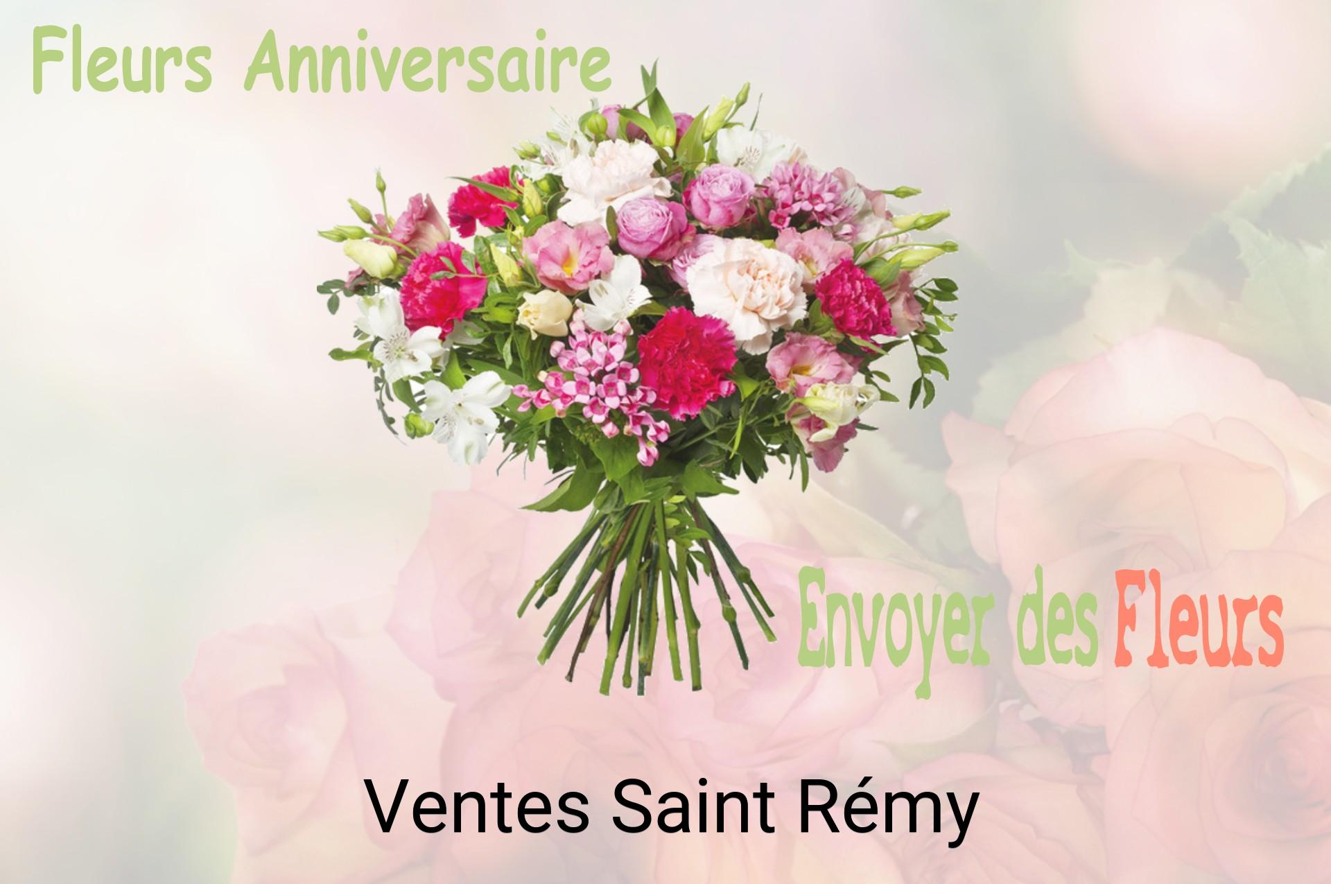 Bouquet de fleurs d’anniversaire livré à Ventes-Saint-Rémy